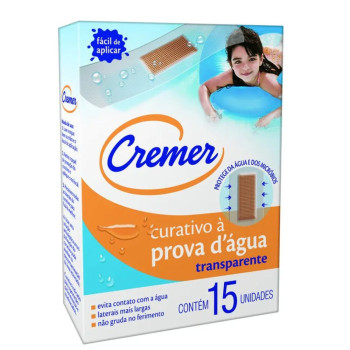 Curativo Cremer Prova Dagua Transparente 15Un