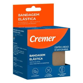 Cremer Bandagem Elástica Bege 7.6 x 4.5M