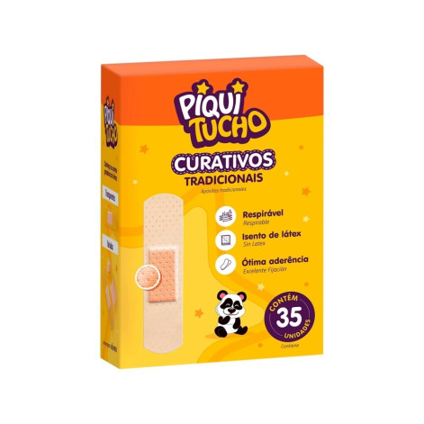 Curativo Piquitucho Bege 35 Unidades Curativo Piquitucho Bege 35 Unidades