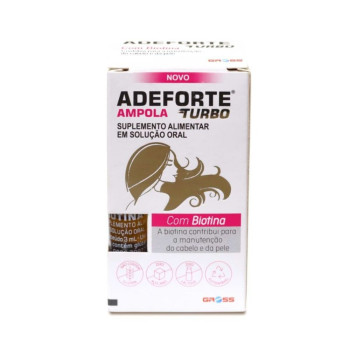 Adeforte Turbo Solução Oral 1 Ampola + 1 Ampola de Biotina 3ml