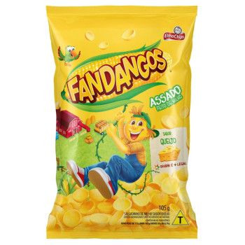 Salgadinho de Milho Queijo Fandangos Elma Chips 105g Assado