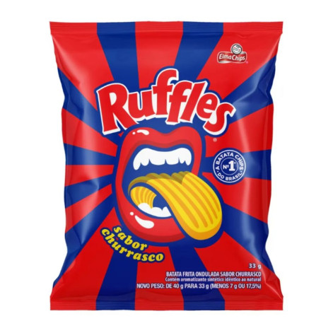 Batata Ruffles Churrasco 33 G