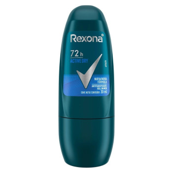Desodorante Roll On Rexona Men Compact Active Dry 30ml