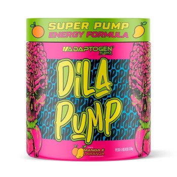 Pré-treino Dila Pump Energy Formula Sabor Manga e Laranja Com 318G Adaptogen