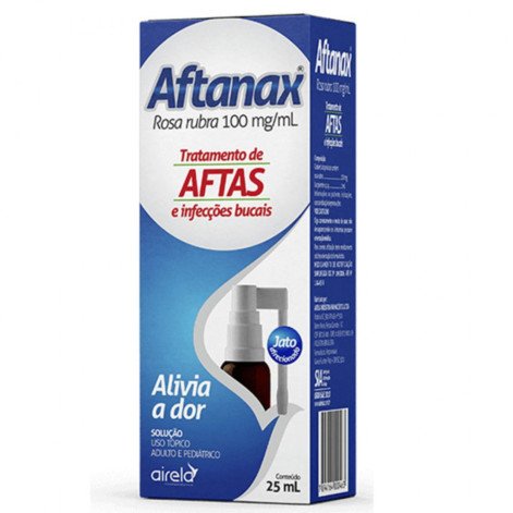 Aftanax 100mg/ml Solução Bucal Spray com 25ml