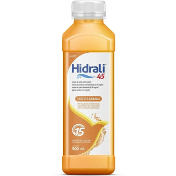 Hidrali 45 Solução de Uso Oral Sabor Laranja 500ml