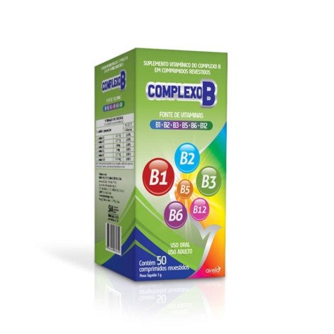Complexo B Com 50 comprimidos Airela
