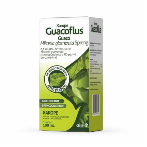 Guacoflus Cumarina 80mcg/ml Xarope Expectorante 100ml