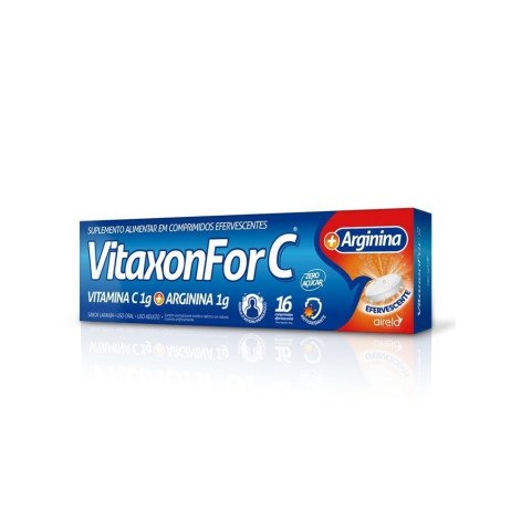 Vitaxonfor C Vitamina C + Arginina 16 Comprimidos Efervescentes
