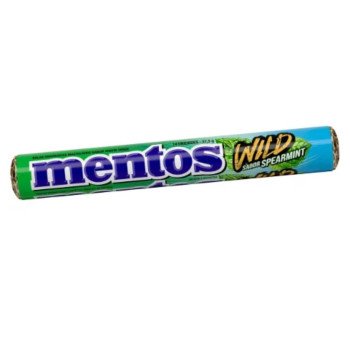 Bala Mentos Wild Sabor Spearmint 37,5g