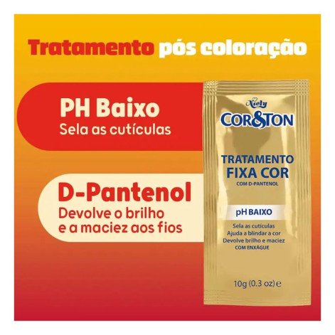 Tinta de Cabelo Permanente Cor&Ton Niely - 4.3 Castanho Médio Dourado