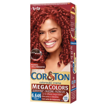 Tinta Cor E Ton Megacolor Vermelho 6.646