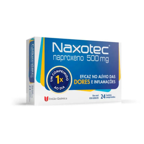 Naxotec Naproxeno 500mg 24 comprimidos