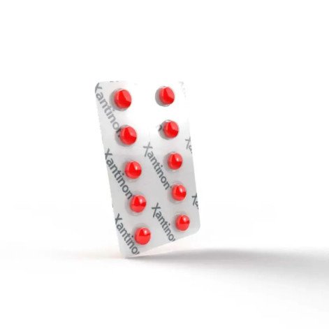 Xantinon Racemetionina 100mg + Colina 20mg 10 comprimidos