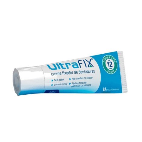 Creme Fixador de Dentadura UltraFix Sem Sabor 40g