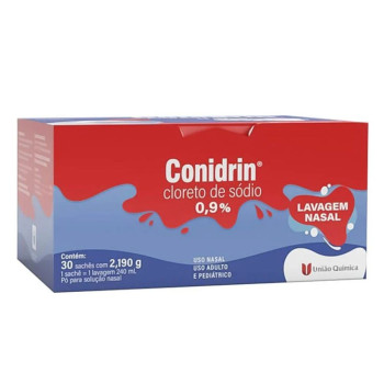 Conidrin 0,9% Nasal Adulto E Pediátrico Com 30 Sachês Refil
