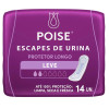 Protetor Diário Poise para Escape de Urina Absorção Leve 14 unidades