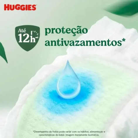 Fralda Roupinha Huggies Natural Care G 60 Unidades
