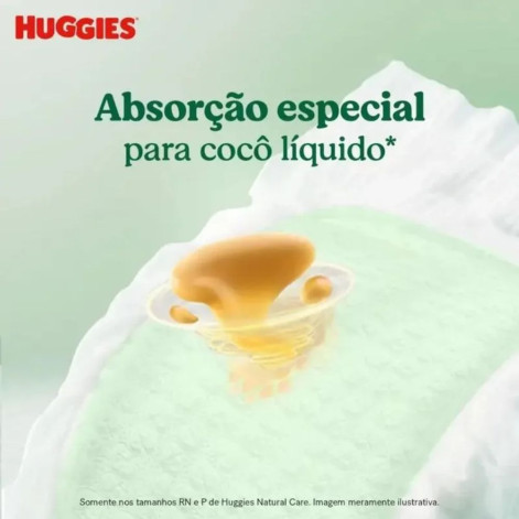 Fralda Roupinha Huggies Natural Care G 60 Unidades
