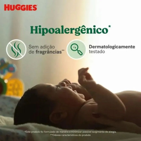 Fralda Roupinha Huggies Natural Care G 60 Unidades