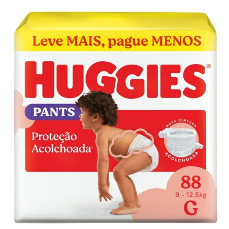 Fralda Roupinha Huggies Supreme Care G 88 Unidades