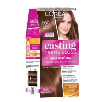 Tinta de Cabelo Casting Creme Gloss L’Oréal Paris - 600 Louro Escuro
