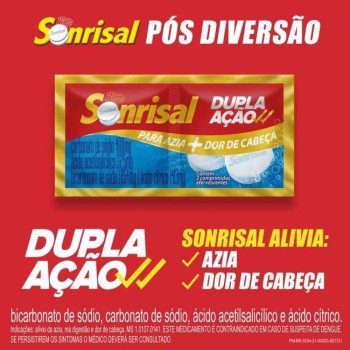 Sonrisal Sem Sabor Com 2 Comprimidos Efervescentes