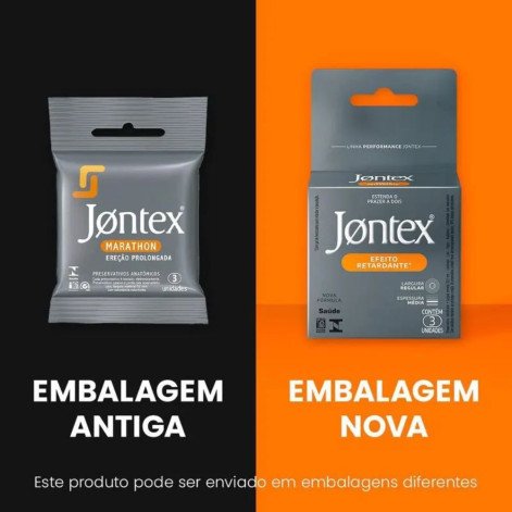 Camisinha Jontex Efeito Retardante 3 unidades
