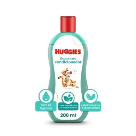 Condicionador Infantil Huggies Extra Suave com 200ml