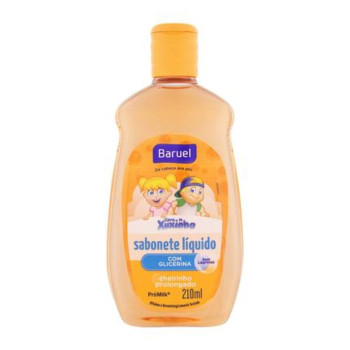 Sabonete Líquido com Glicerina, Turma da Xuxinha Baruel, 210 ml