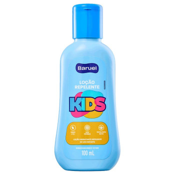 Loção Repelente Infantil Baruel Contra Mosquitos Kids 100ml