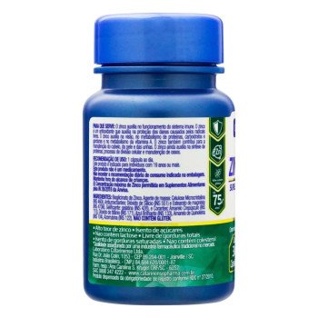 Zinco Quelato 29,59mg Nutrição Catarinense 30 cápsulas