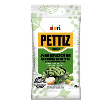Pettiz Amendoim Crocante Cebola e Salsa 50g