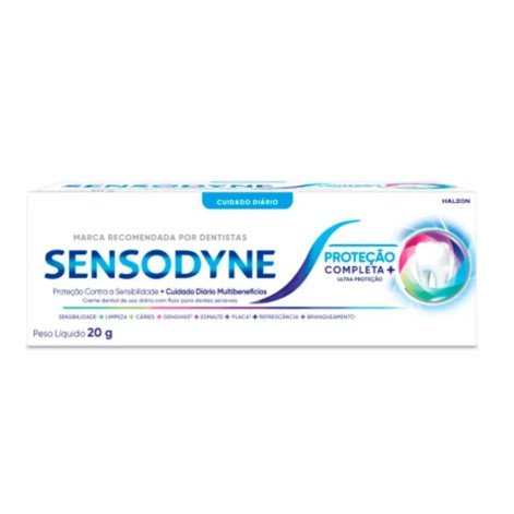 Creme Dental Sensodyne Proteção Completa + Ultra Proteção 20g
