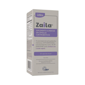 Suplemento Alimentar Zaila 30 Cápsulas Duras Libbs