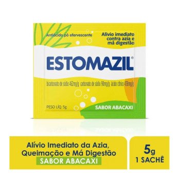 Estomazil Abacaxi Pó Efervescente Envelope 5g