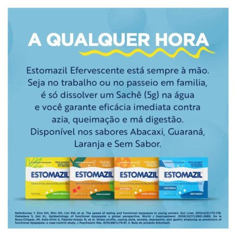 Estomazil Abacaxi Pó Efervescente Envelope 5g