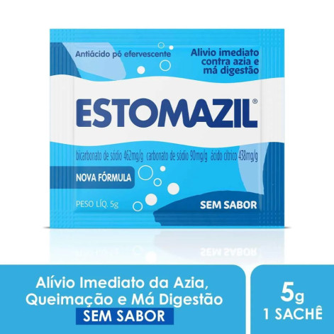 Estomazil Sem Sabor Pó Efervescente Envelope 5g