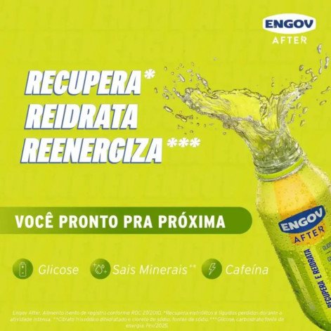 Bebida Isotônica Engov After Citrus 250ml