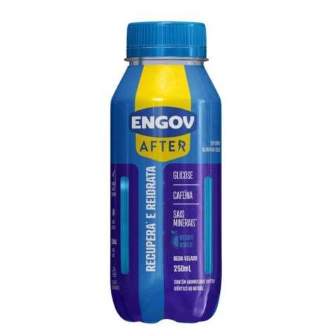 Bebida Engov After Berry Vibes Recupera e Reidrata 250ml