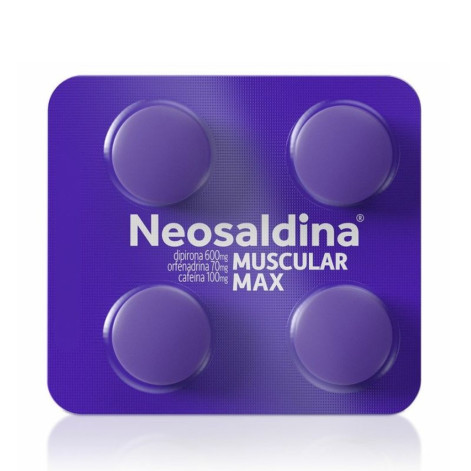 Neosaldina Muscular Max 4 Comprimidos