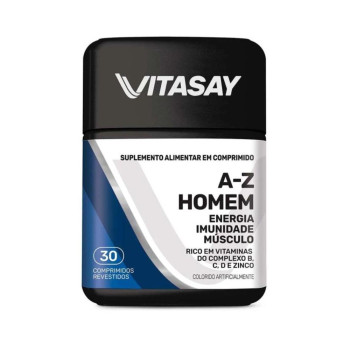 Suplemento Alimentar Vitasay AZ Homem com 30 comprimidos