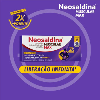 Neosaldina Muscular Max 16 Comprimidos