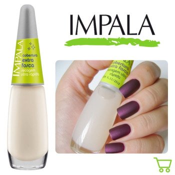 Esmalte Impala Cobertura Extra Fosca 7,5ml
