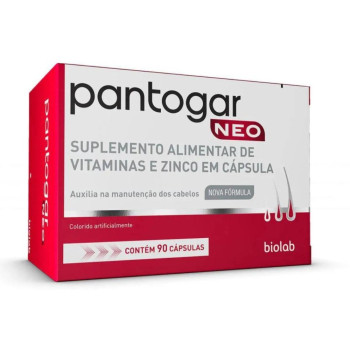 Suplemento Alimentar Pantogar Neo Biolab 90 Capsulas
