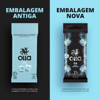 Camisinha Olla Ice com 6 unidades