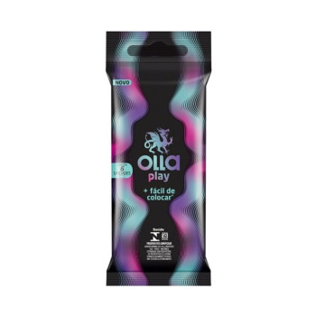 Camisinha Olla Pres Play C/6 Un