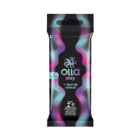 Camisinha Olla Pres Play C/6 Un