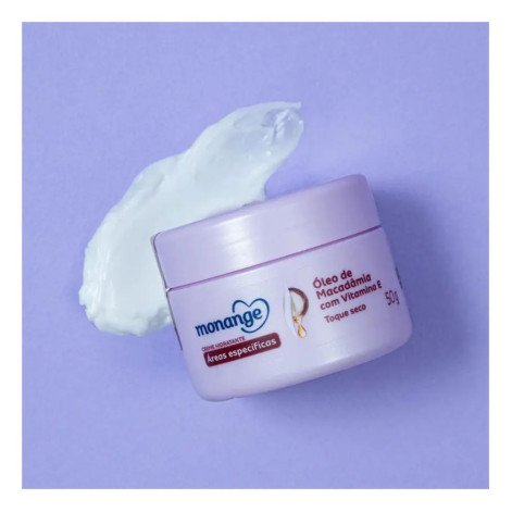 Creme Hidratante Monange Áreas Específicas Óleo de Macadâmia 50g