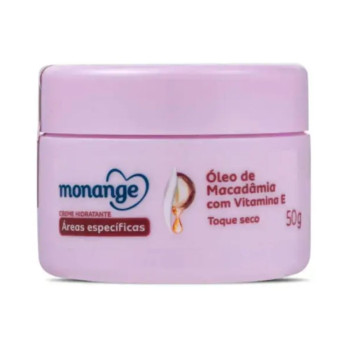 Creme Hidratante Monange Áreas Específicas Óleo de Macadâmia 50g